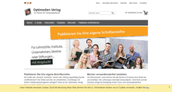 Desktop Screenshot of optimedien.com